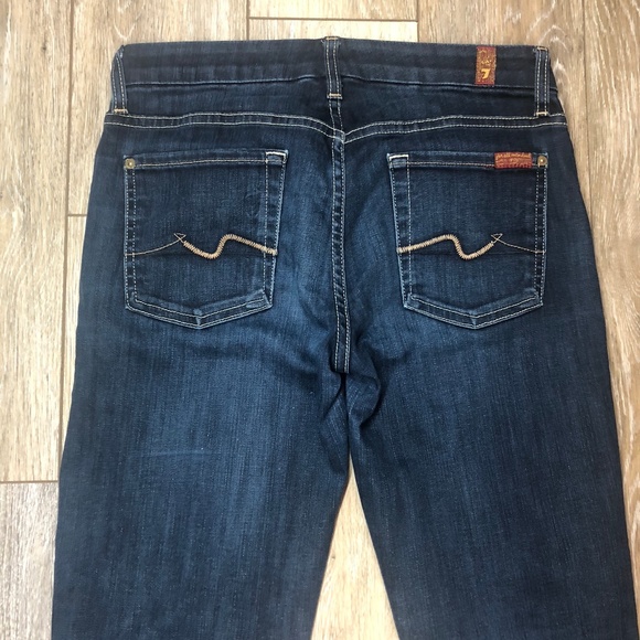 7 For all Mankind Kimmie Straight Leg Jean Size 29 - Picture 5 of 8